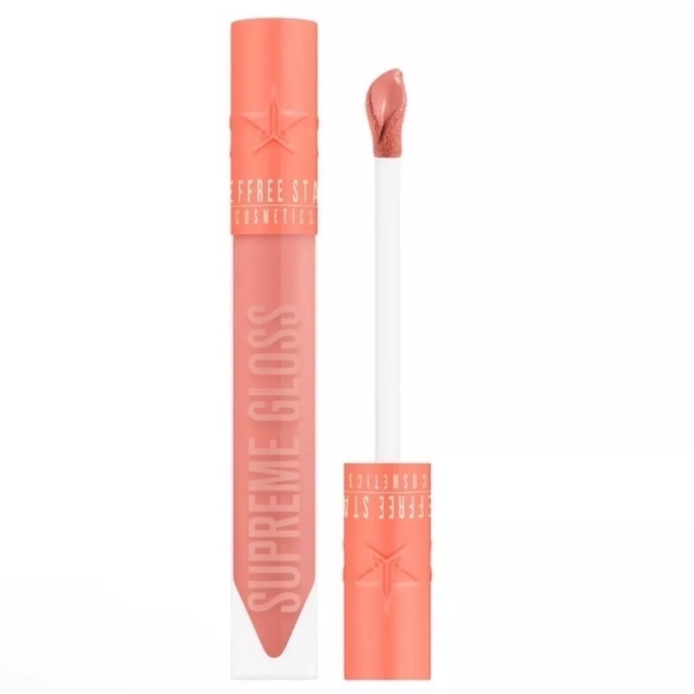 Jeffree Star Lip Gloss Entwined Coral Supreme Gloss NEW